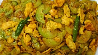 ডিম দিয়ে কাকরোল ভাজির স্পেশাল রেসিপি ll Kakrol Vaji Recipe ll Spiny Gourd Recipe ll Kakroler Recipe