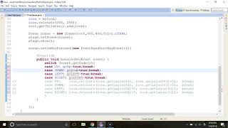 JavaFX Basic Key Event Handling