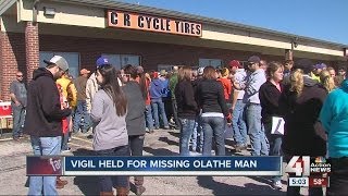 Vigil held for missing Olathe man