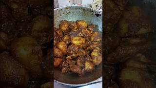 চিকেন কষা রেসিপি।#bengali #cooking #food #recipe #video #home #kitchen #youtubeshorts #video
