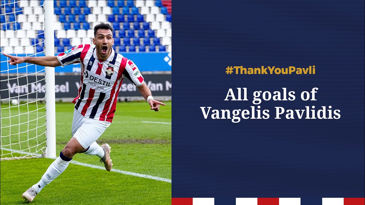 ALL GOALS • Vangelis Pavlidis • #ThankYouPavli - YouTube