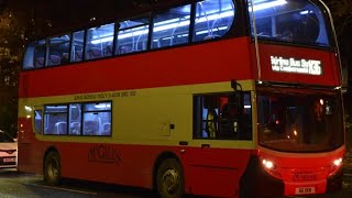 Route X36 Timelapse: Glasgow, Buchanan Bus Station - Stirling Bus Station| McGills Midland Bluebird