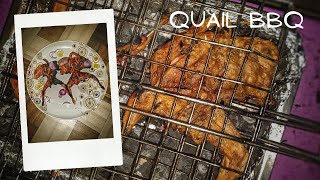 | Quail BBQ | How to make Barbecue in Home | Barbecue Quail | வீட்டில் காடை பார்பிக்யூ | காடை | BBQ|