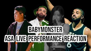 BABYMONSTER (#4) - ASA (Live Performance) / OG YG STAN REACTION!