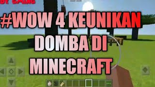 #4 KEUNIKAN DOMBA DI MINECRAFT.