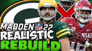 The Packers Trade Up For Treylon Burks! Rebuilding The Green Bay Packers! Madden 22 Franchise
