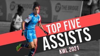 Top 5 Best Assists of Karnataka Women's Super Division 2021 | The Bridge