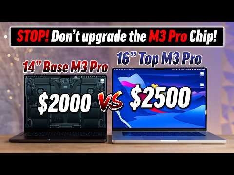 14" vs 16" M3 Pro MacBook Pro – Worth 500 MORE?!