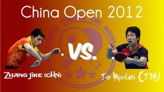 China Open 2012: Mizutani vs. Zhang Jike