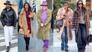 Street Style in Milan’s Richest Neighborhood: Pre-New Year Outfits 2025