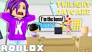 Baby Janet is in Charge of Twilight Daycare! | Roblox Roleplay