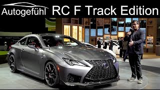 Lexus RC F Track Edition with Carbon and 5.0 l N/A V8 REVIEW - Autogefühl
