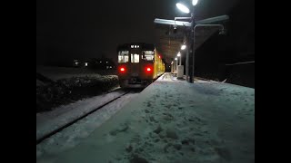 【指宿枕崎線】2016年鹿児島降雪の記録