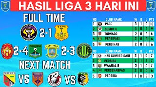 HASIL LIGA 3 | HASIL LIGA 3 HARI INI | HASIL LIGA 3 NUSANTARA