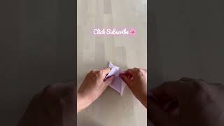 Traditional Japanese Cherry Blossom Paper Asmr #shorts #asmr #origami