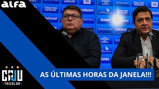 OS 3 NEGÓCIOS DO GRÊMIO l RETA FINAL DA JANELA l ELENCO FECHADO PARA QUINTEROS???