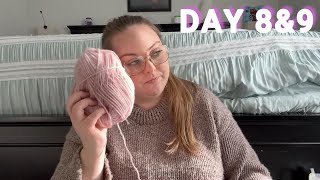 DAY 8 & 9 OF TEST KNITTING A SWEATER IN 10 DAYS!