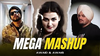 Nonstop Mega Mashup 2025 | Noor Jehan ft. Sidhu Moose Wala x Bohemia | Prod. AWAID \u0026 AWAIS