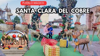 Visiting SANTA CLARA DEL COBRE MICHOACÁN We tried the TOSTADA CAKE and its CHRISTMAS DECORATION