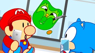DUO LINGO : Chucklebone🙂↕️ #games #animation