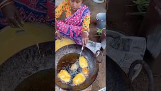 Graam e alur chop beguni bhaja #yshorts #শর্টস #begunirecipe #villagefood #villagetaste#villagelife