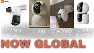 Xiaomi Releases Dual-Cam, Dual-Lens, 4K Cameras to Global | CW500 | C700 | CW700S | C300-Dual