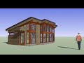 550 square foot prefab cottage that feels bigger inside then it looks