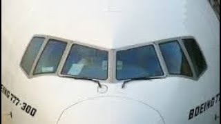 How to open a Boeing 777 cockpit window