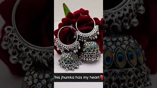 Beautiful jhumka samples 😍🥰#designdress #earrings #fashiondesign #jewellery