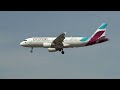 Eurowings Airbus 320 D-AEUH Landing Malaga LEMG