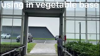 greenhouse high speed spiral door