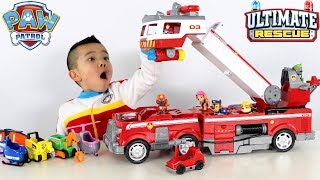 Ultimate Rescue Fire Truck Play CKN