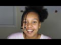 watch me cornrow my own natural hair