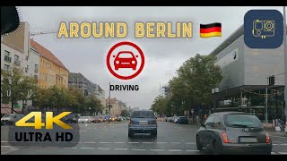 Exploring Kaiserdamm and Bismarckstr - 4K Virtual Tour of Berlin by Car