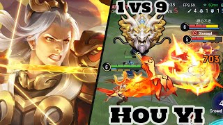 Honor of Kings Hou Yi Hard Carry Gameplay Rank Grandmaster