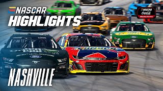 Wild overtime finish creates drama in Nashville | eNASCAR Coca-Cola iRacing Series Highlights