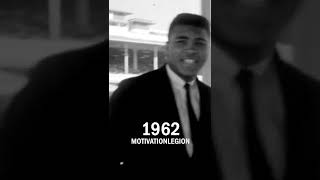 Muhammad Ali Evolution 🕒#shorts
