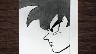 How to draw Goku step by step || Easy drawing ideas for beginners || Beginners drawing