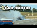 Car on Fire// Bad Accident on Stoney Trail // Calgary