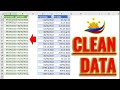 Excel Query: Clean Data (Date Format) Using Power Query