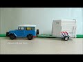 horse trailer by hongwell cararama in 1 43 scale