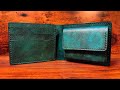 Making a Fully Dyed Bifold Wallet / Pattern  No.51