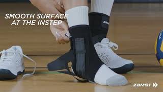 Volleyball x Zamst A1 ankle brace