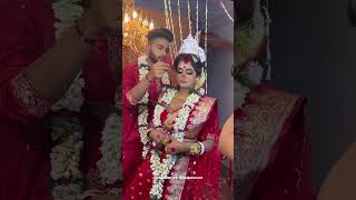 Amr Swapno Tumi❤️ Wedding #video Misti Sing Roy #status #reels #viral_video #mukherjee_entertainment