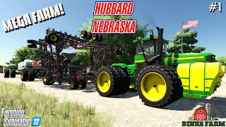 WELCOME TO NEBRASKA! | Hubbard, NE | Farming Simulator 22 #1