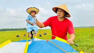 Bibi Unexpectedly Organized A Camping In The Rice Fields!