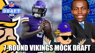 7-Round Minnesota Vikings Mock Draft: Somehow End Up with the Buccaneers 2025 First Round Pick?