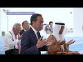 Momen Jokowi jadi Imam Salat di Masjid Presiden Jokowi, Abu Dhabi