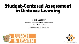 Student-Centered Assessment in Distance Learning