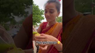 Pani puri lovers 😊🥰@NileshManishaVlogs #bhavnagar #firstvideo #gujarati #new #shorts #panipuri